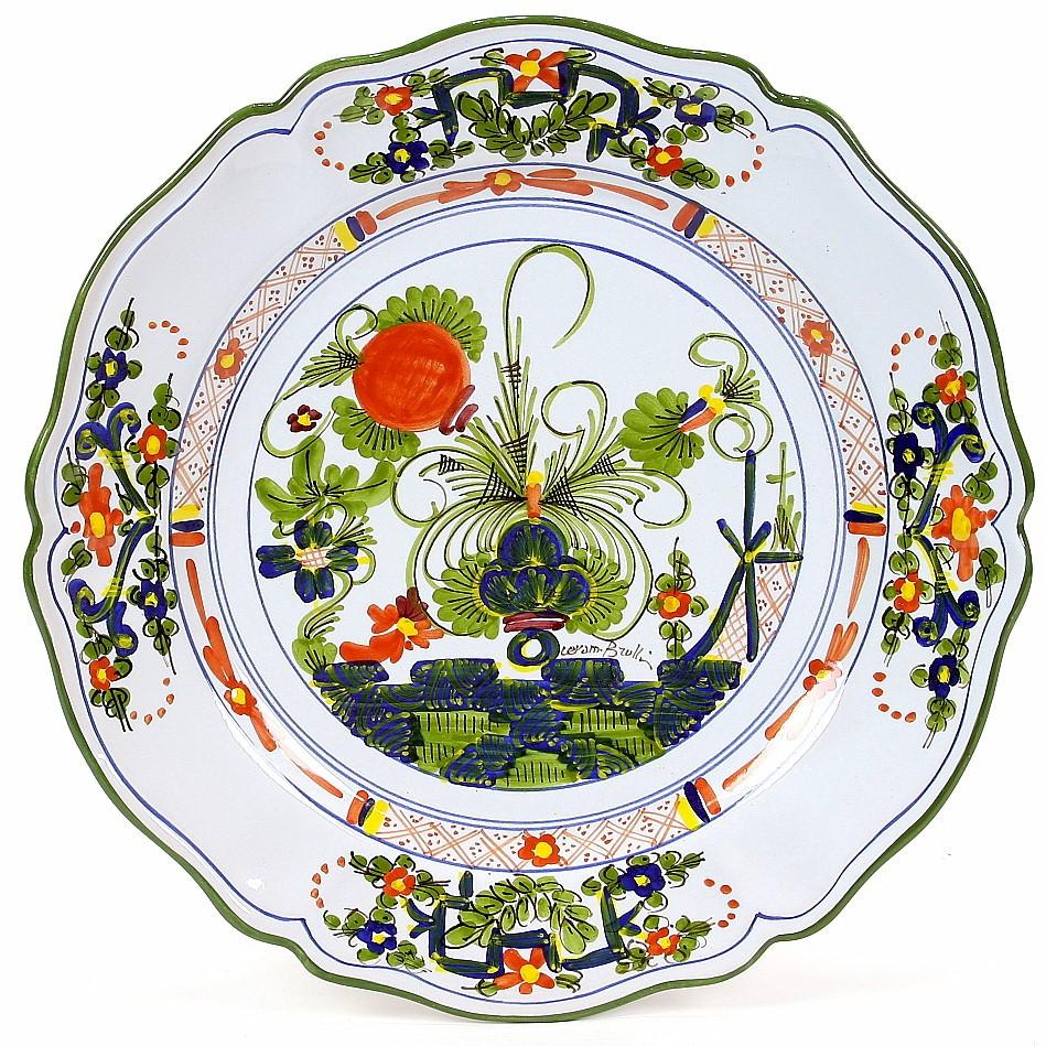 FAENZA-CARNATION: Charger Buffet Platter (13 D)