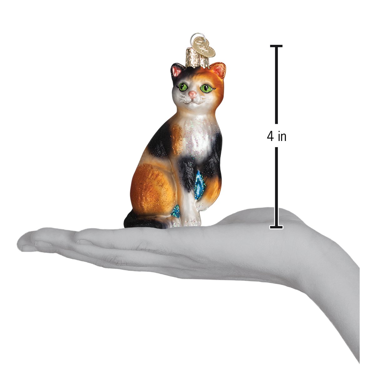 Calico Cat Ornament