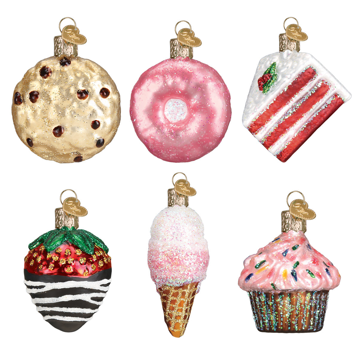 Mini Dessert Ornament Set