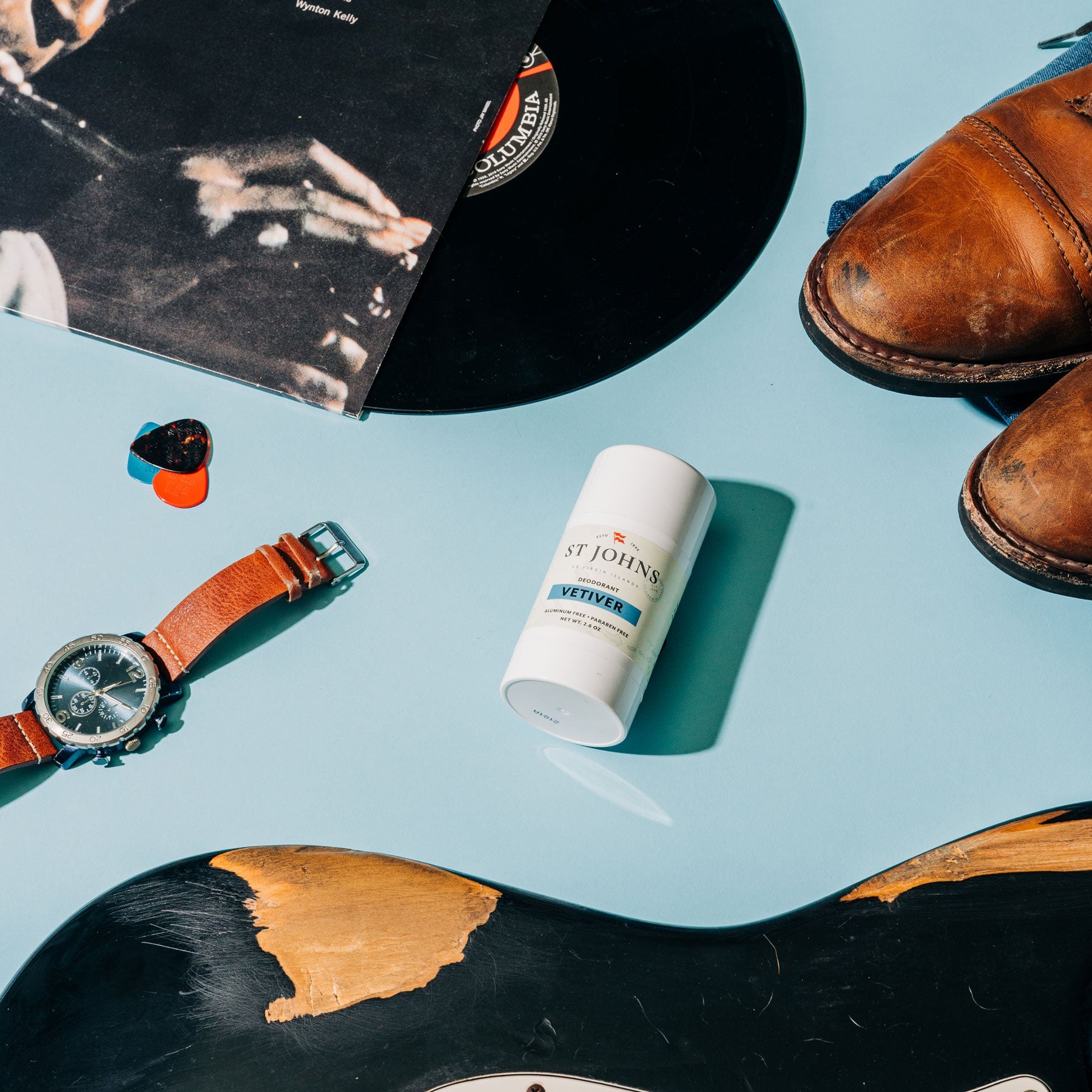 Vetiver Aluminum Free Deodorant St Johns Fragrance Co LLC™