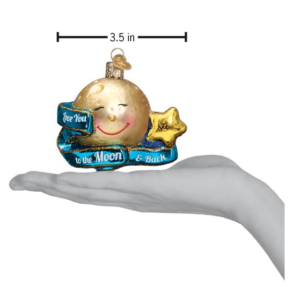 Love You To The Moon & Back Ornament Old World Christmas