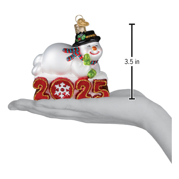 2025 Snowman Ornament Old World Christmas