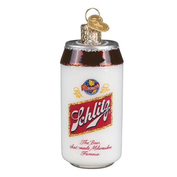 Schlitz Beer Can Ornament