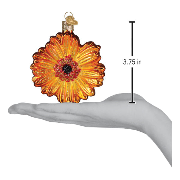 Sunset Gerbera Daisy Ornament