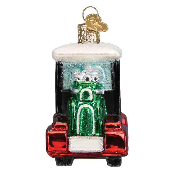 Golf Cart Ornament Old World Christmas
