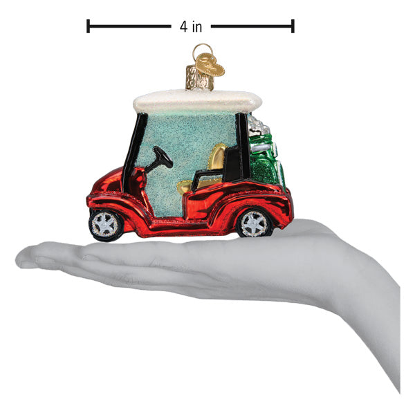 Golf Cart Ornament Old World Christmas