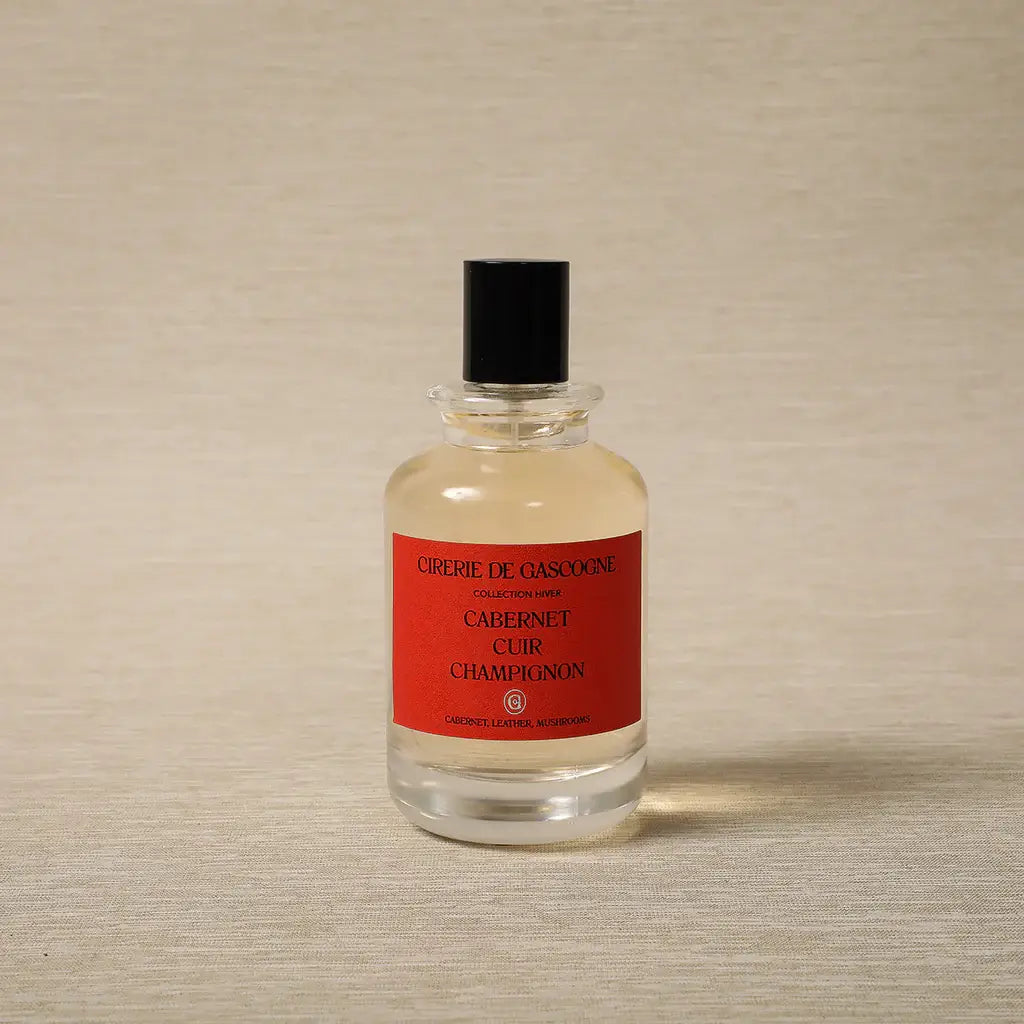 Cabernet, Leather, Mushrooms Room Spray Cirerie de Gascogne (US/CAN)-Distributed by Scents of Europe