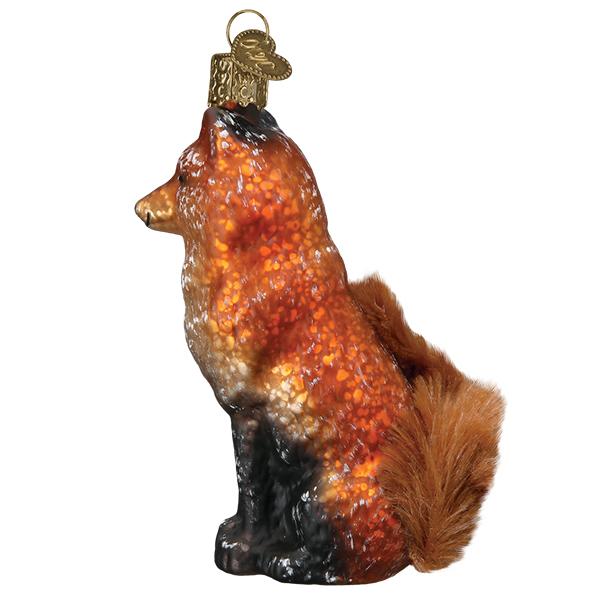 Vintage Fox Ornament