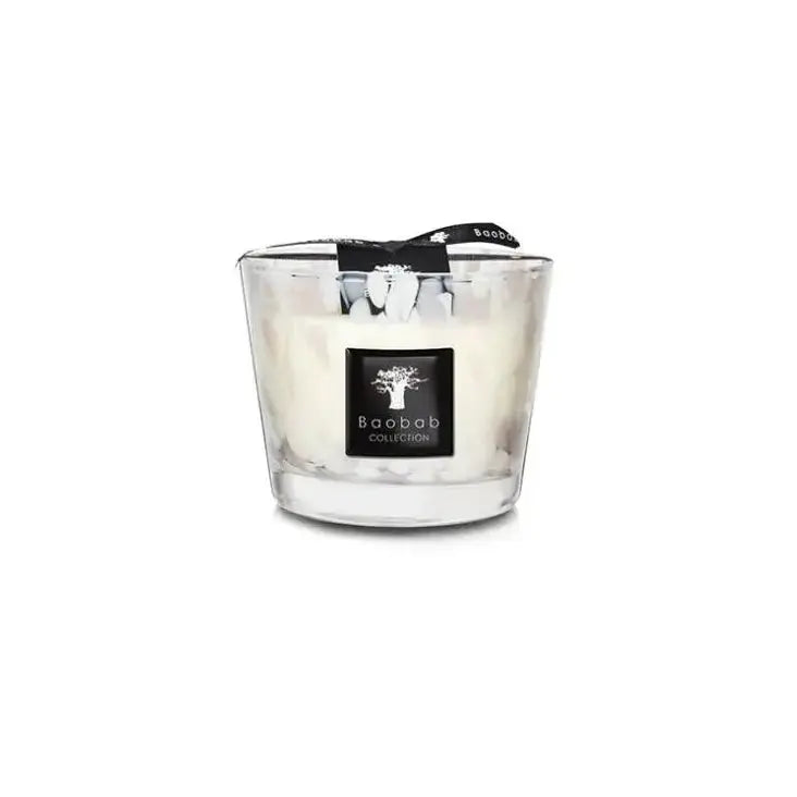 Baobab Collection - Candle White Pearls