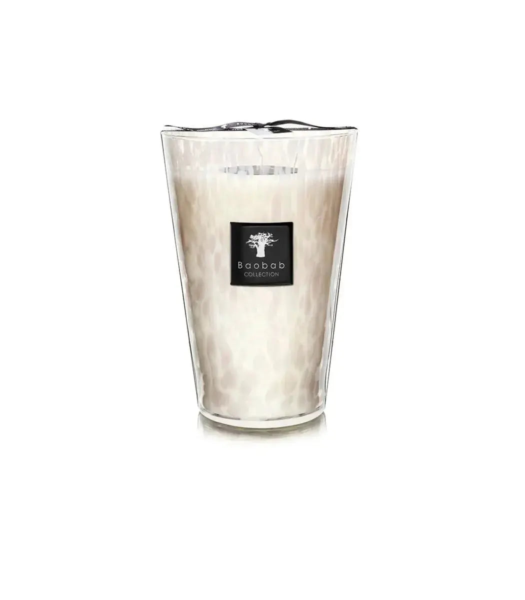 Baobab Collection - Candle White Pearls