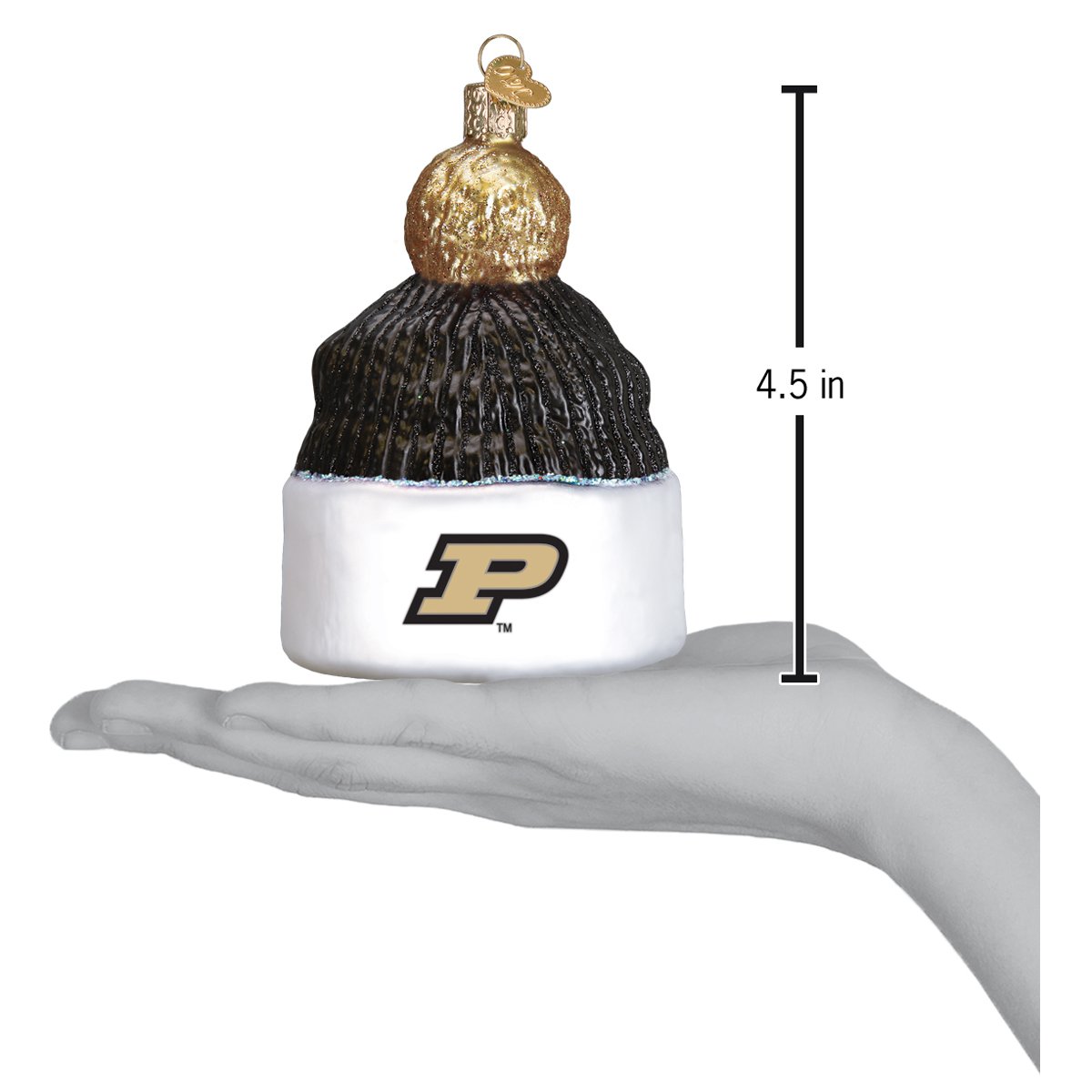 Purdue Beanie Ornament