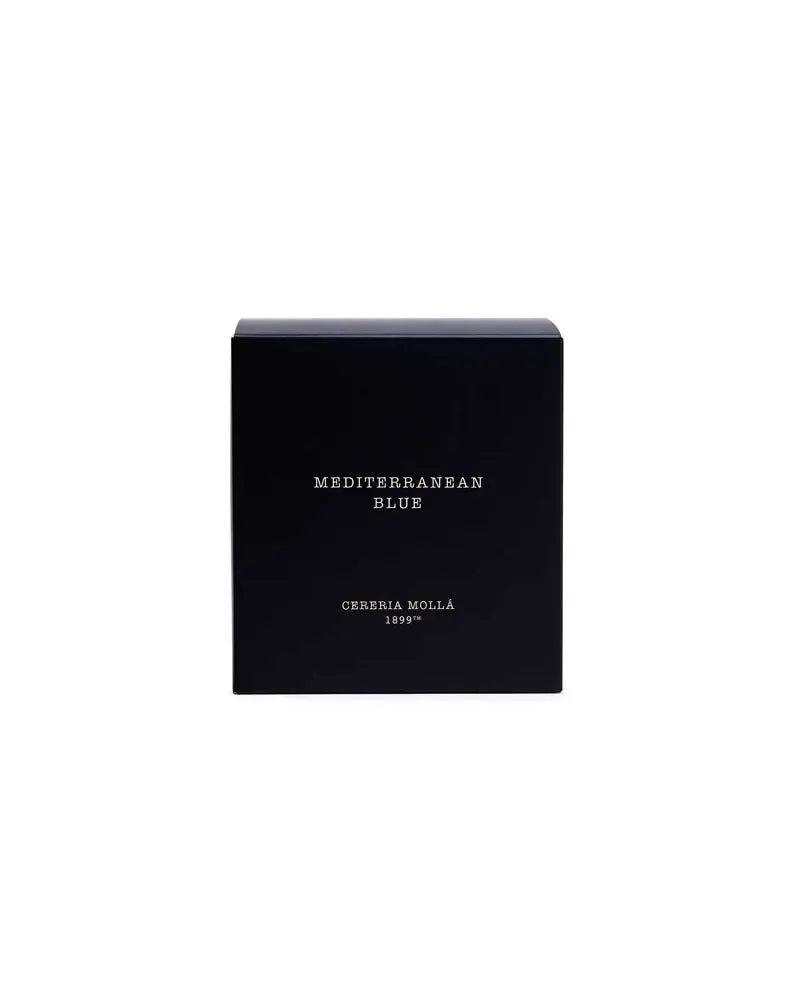 Cereria Molla - Mediterranean Blue Black 3 wick XL Candle - 21 oz / 600 g