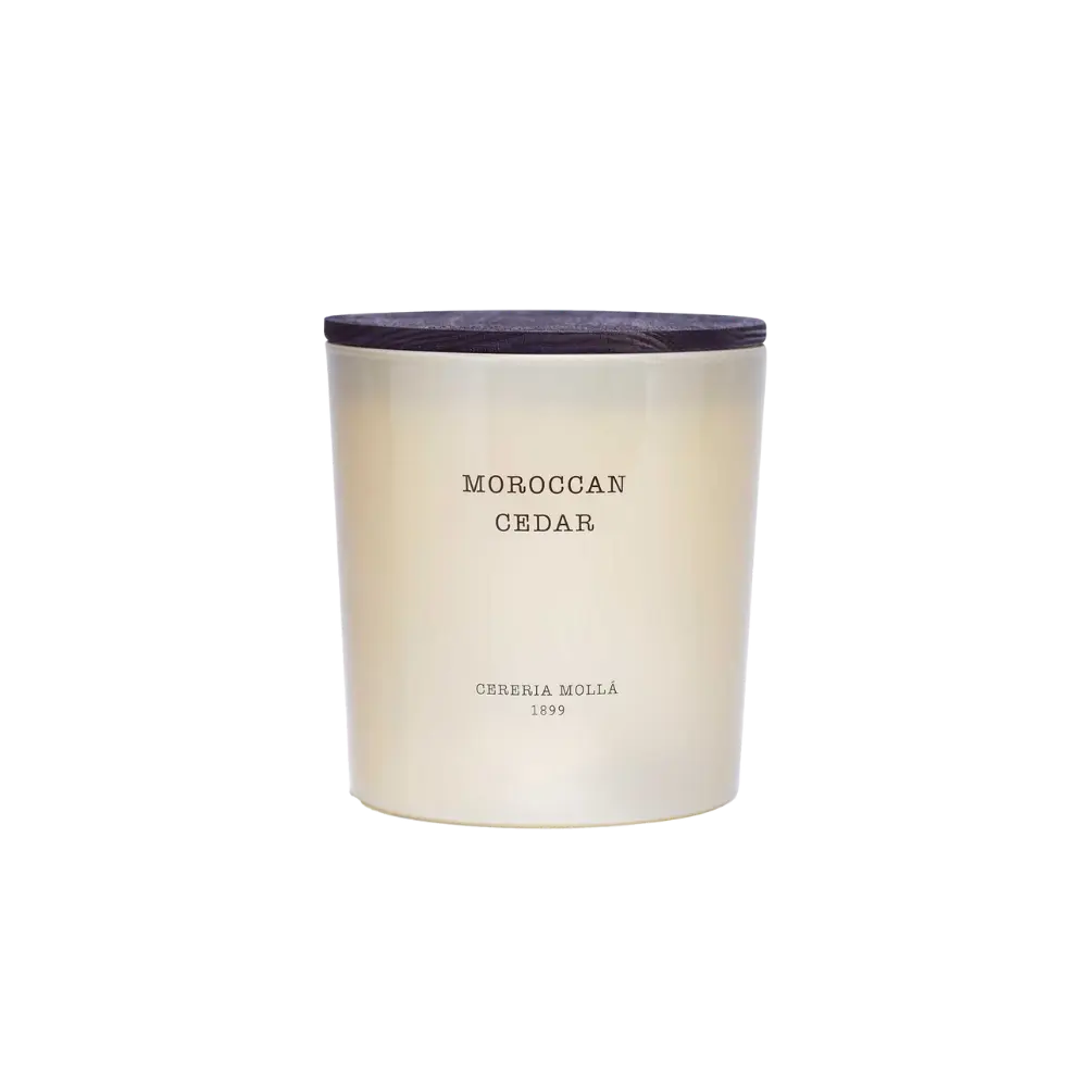 Cereria Molla - Moroccan Cedar 3 wick XL Candle - 21 oz / 600 g