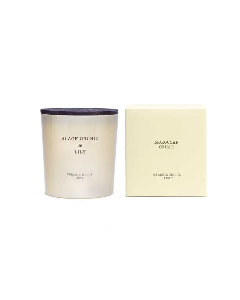 Cereria Molla - Moroccan Cedar 3 wick XL Candle - 21 oz / 600 g