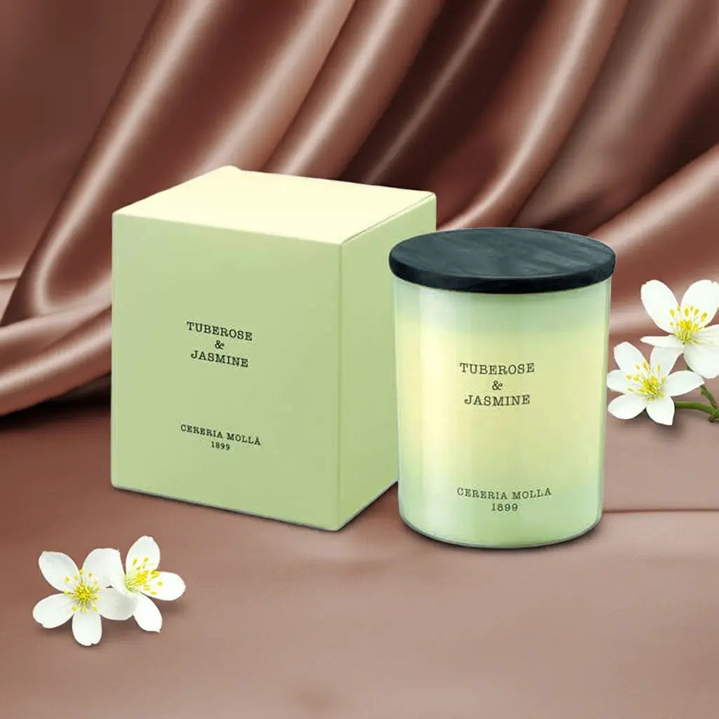 Tuberose & Jasmine Candle - 8 oz / 230 g Coastous