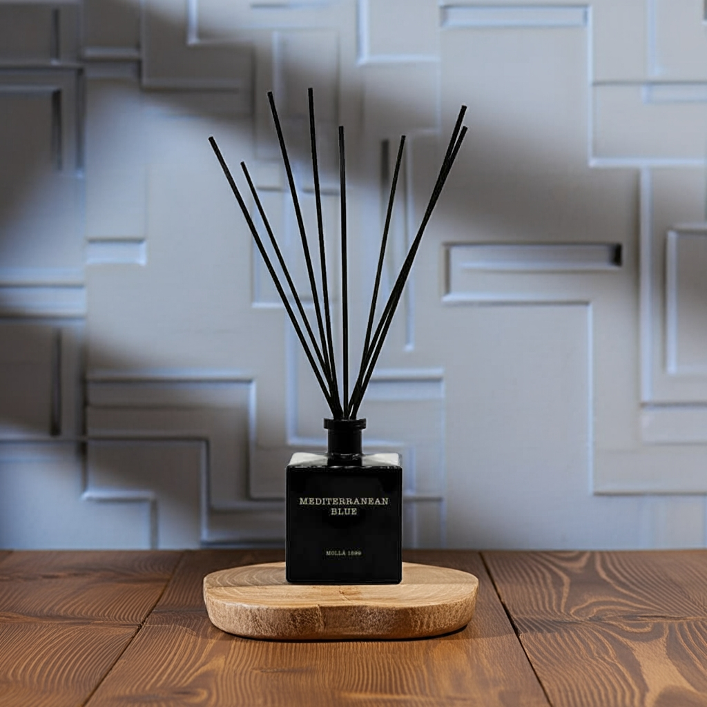Cereria Molla - Premium Reed Diffuser - Mediterranean Blue - Coastous