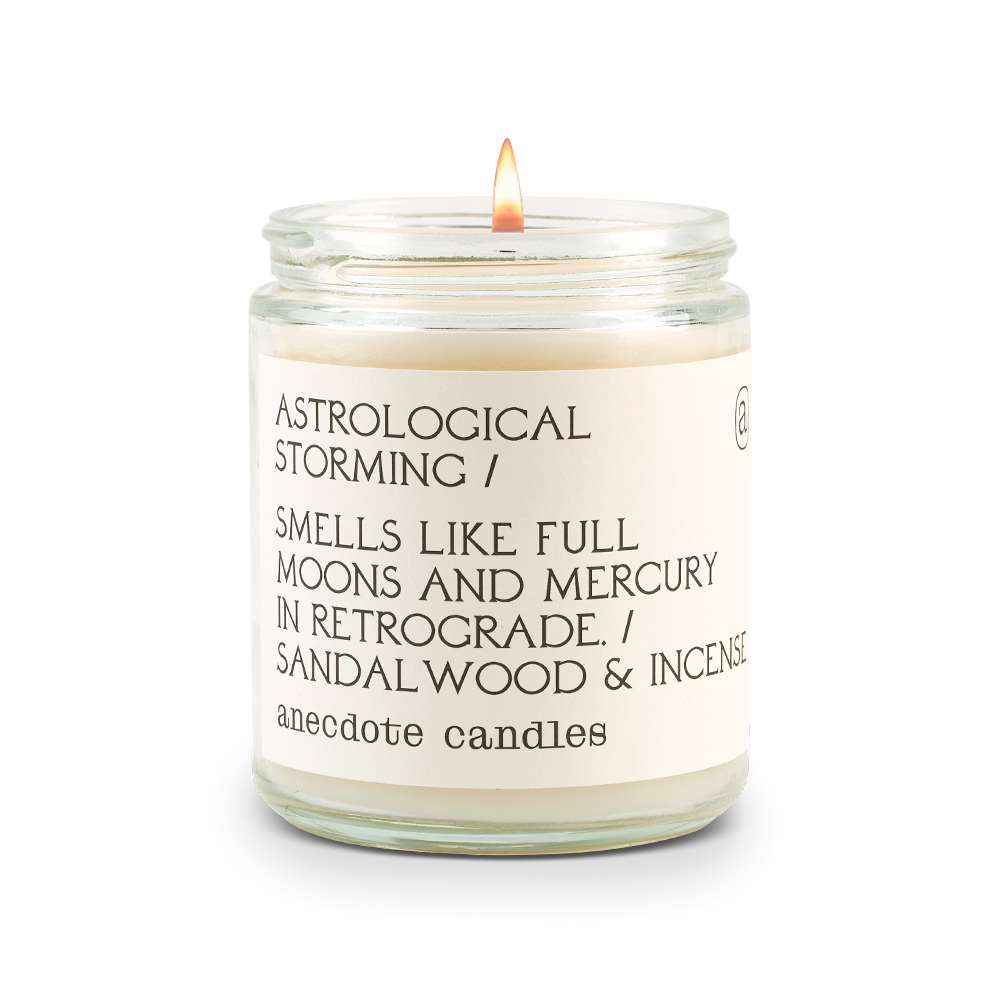 Astrological Storming Anecdote Candles