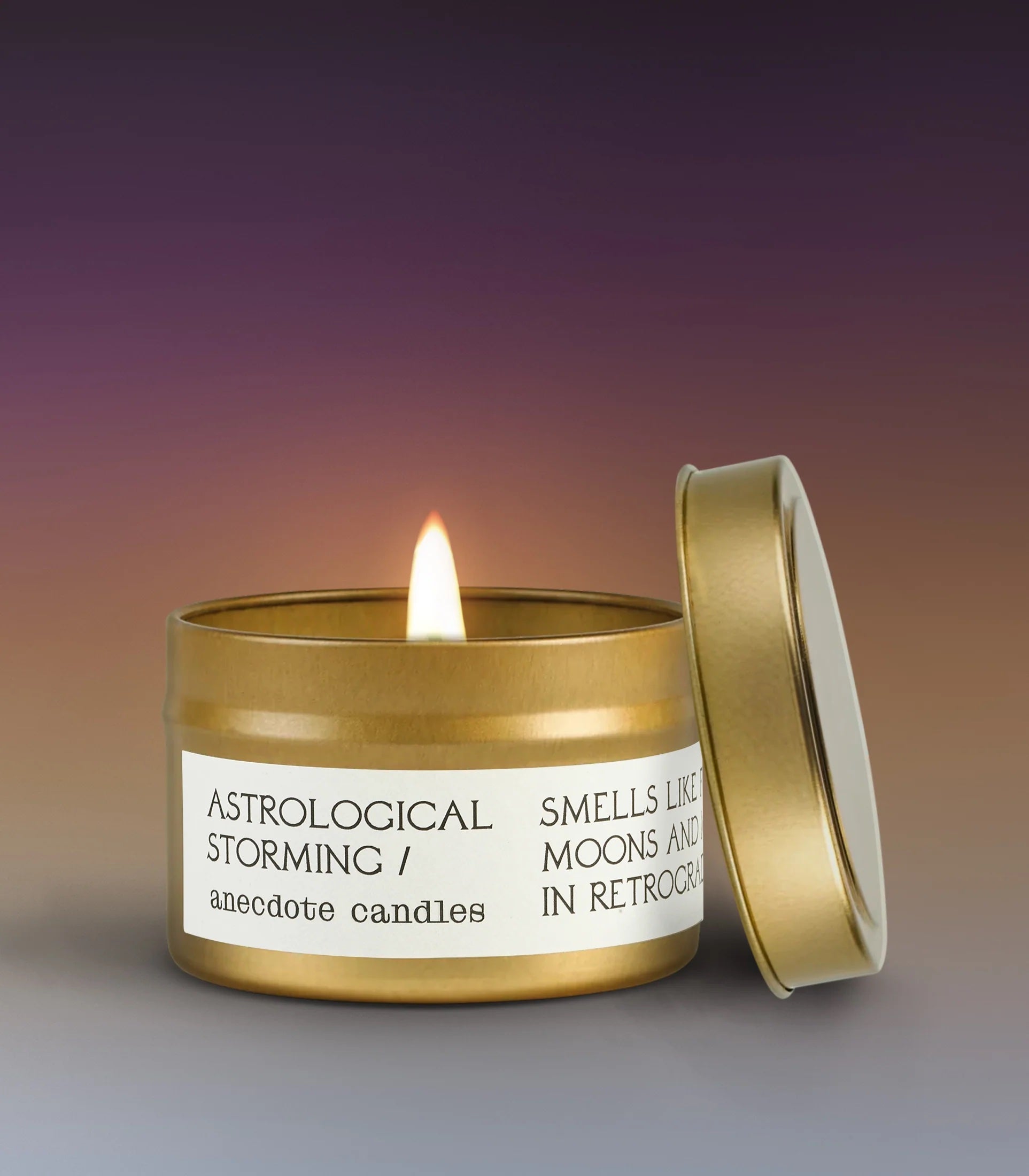 Astrological Storming Anecdote Candles