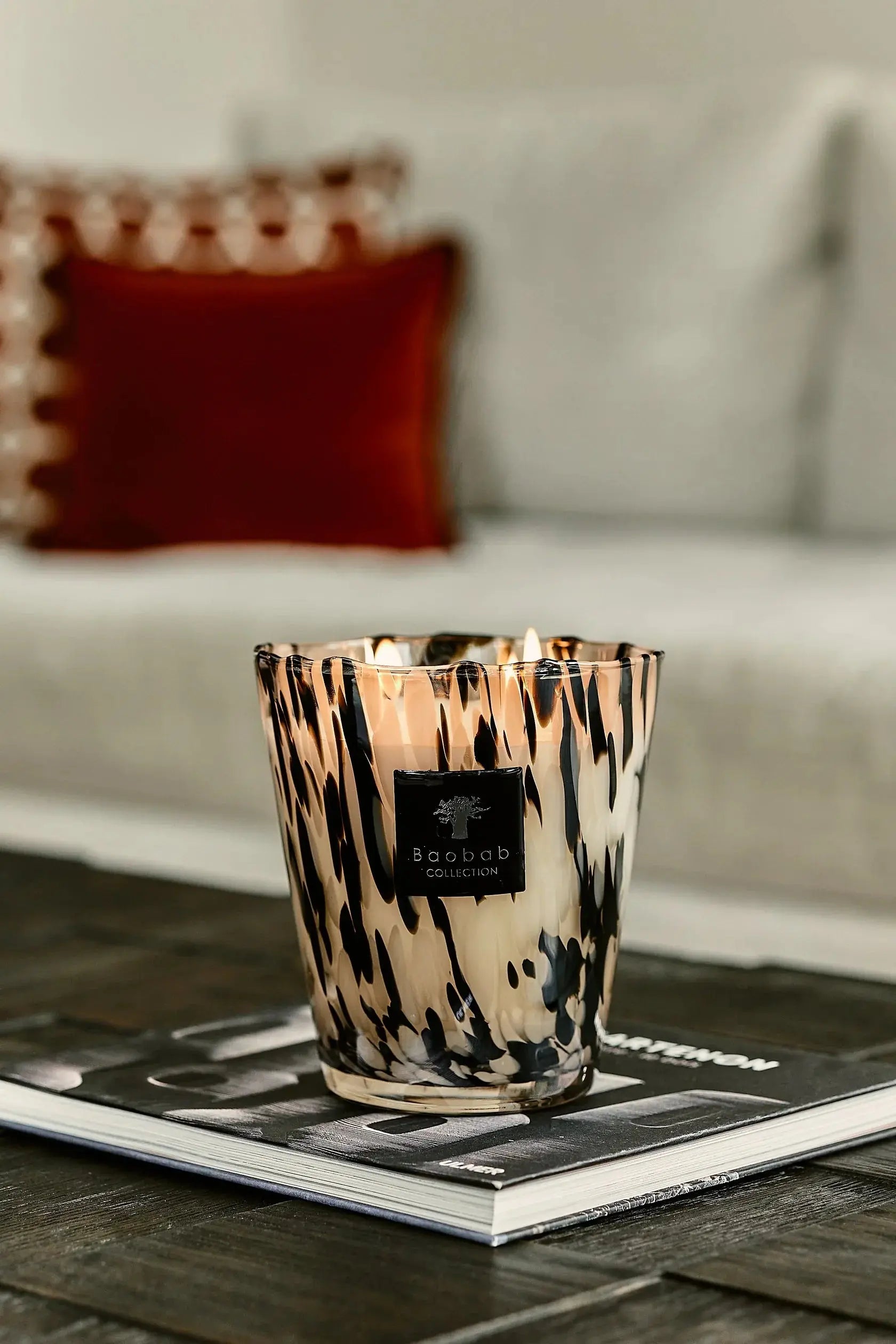 Candle Pearls Black Coastous