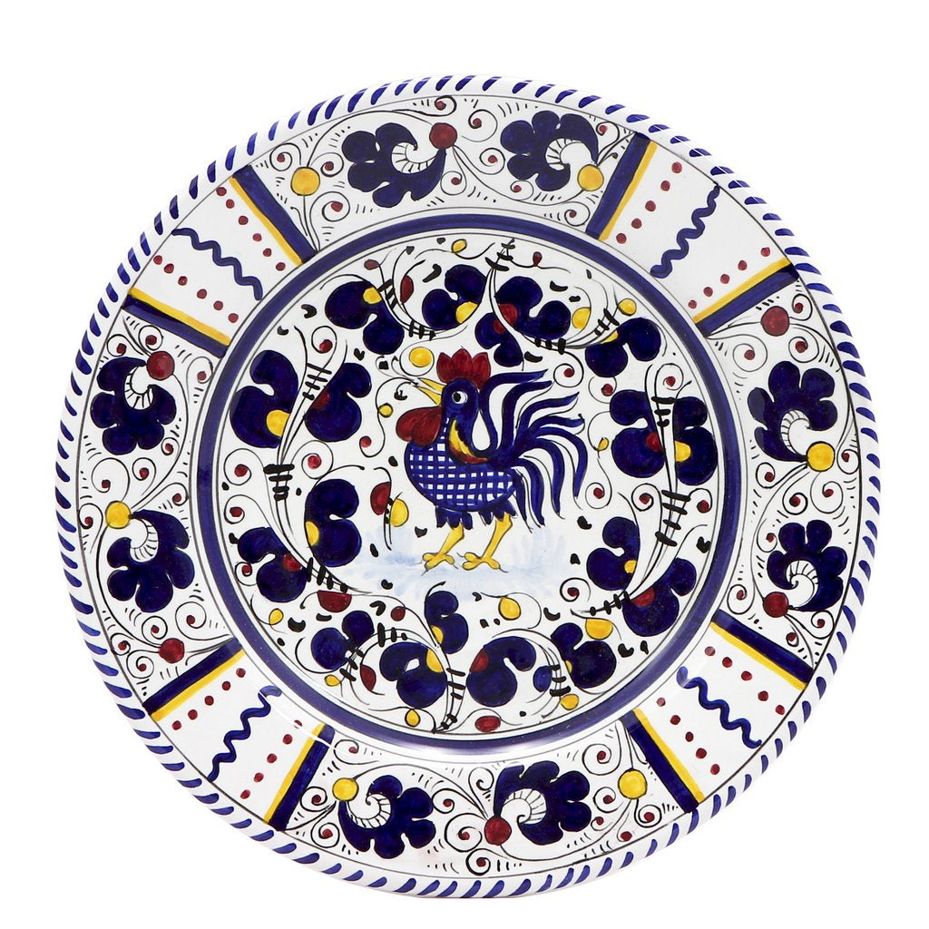 ORVIETO BLUE ROOSTER: 5 Pieces Place Setting