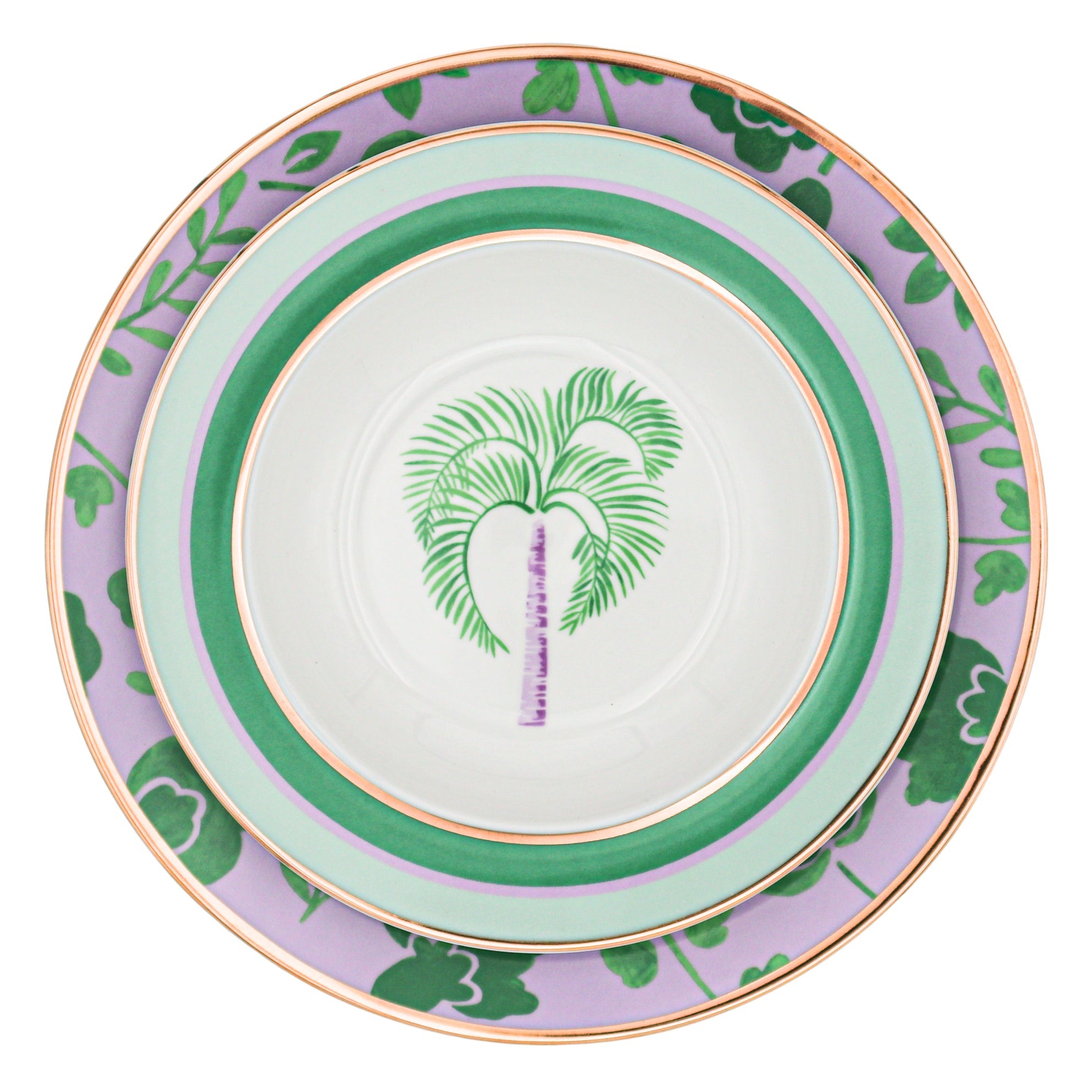Bernadette Leaf Dinner Plate - Set of 4 (+1 Bonus Plate) Ro'Table