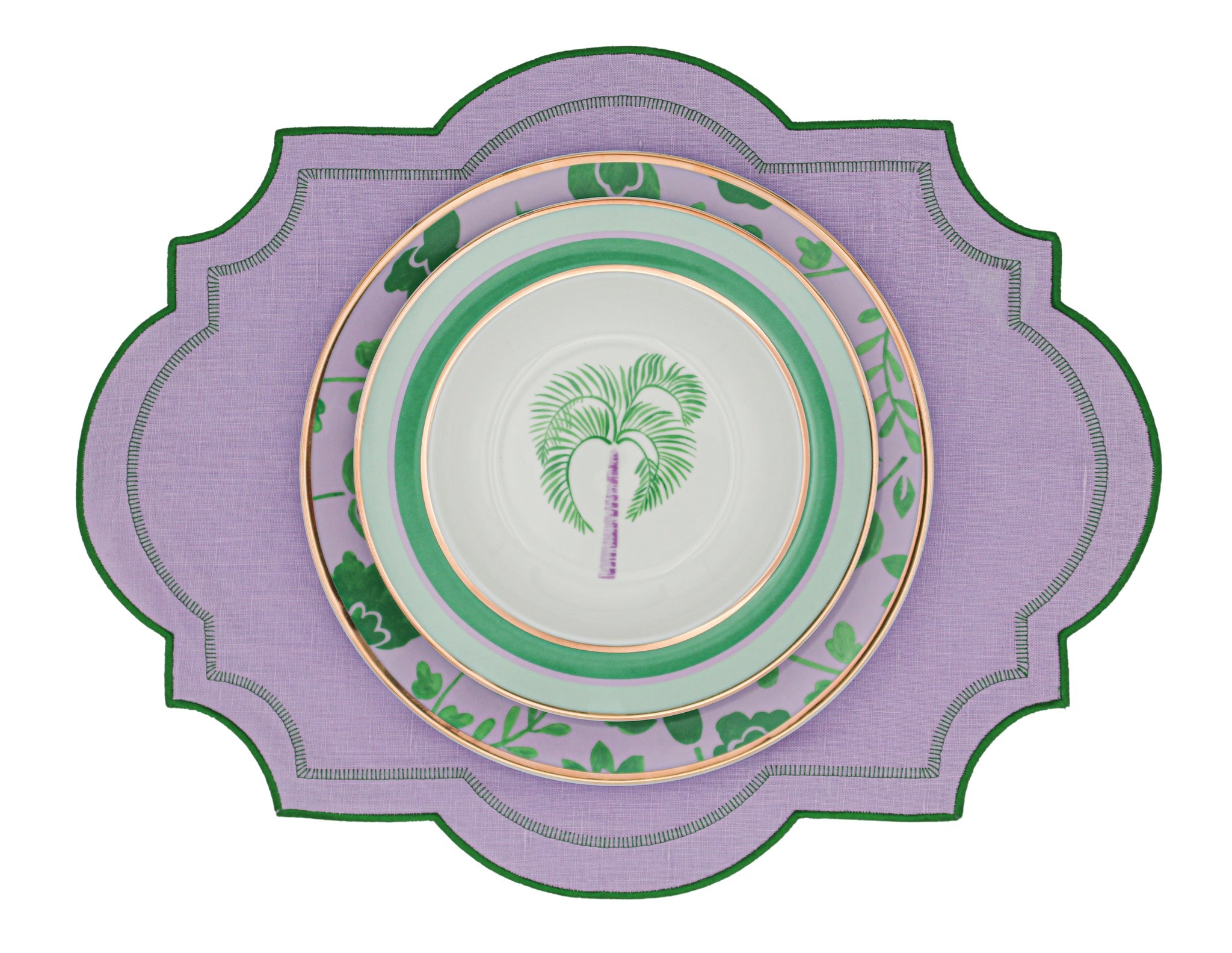 Bernadette Leaf Dinner Plate - Set of 4 (+1 Bonus Plate) Ro'Table