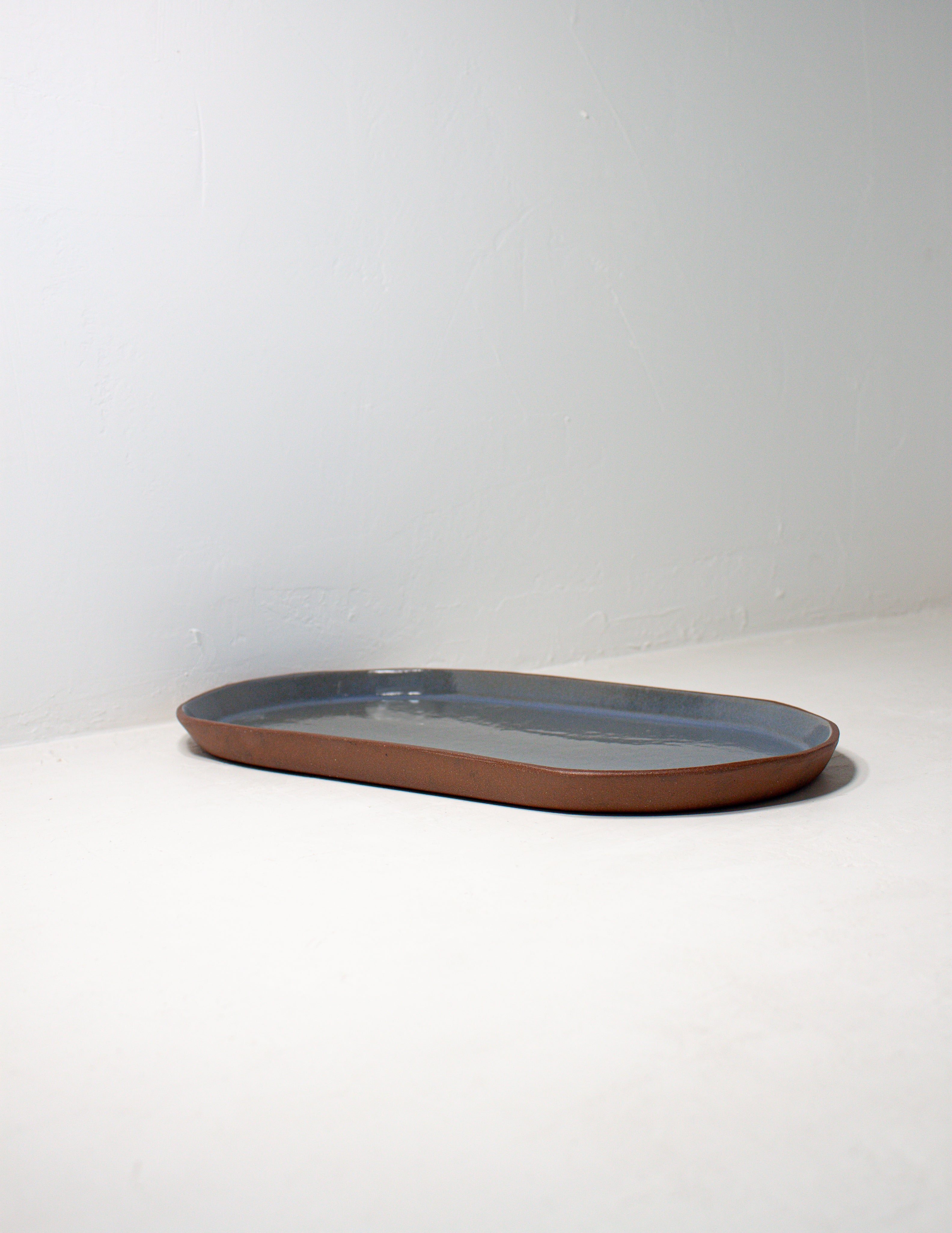 Medium Oval Platter Black Oak Art