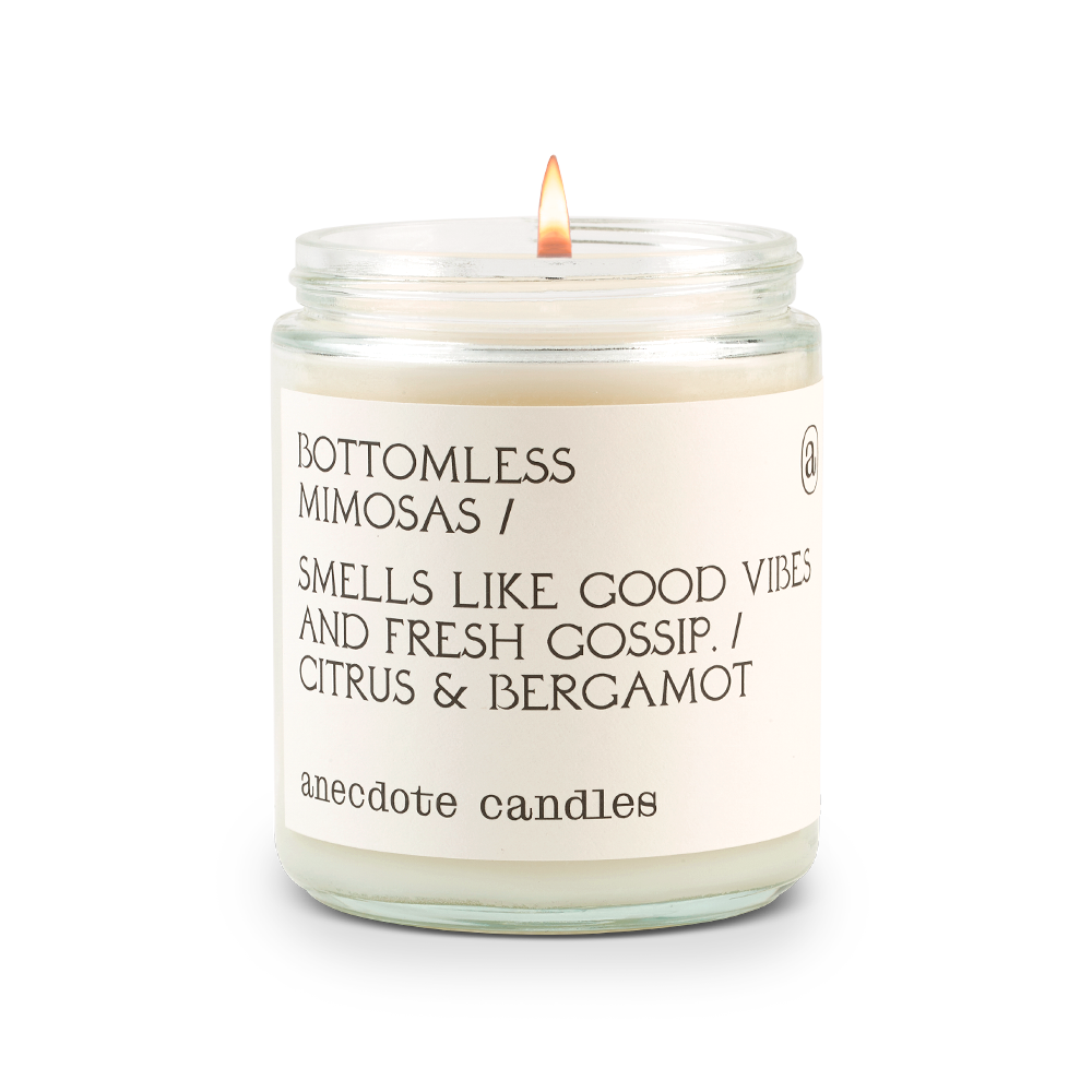 Bottomless Mimosas Anecdote Candles