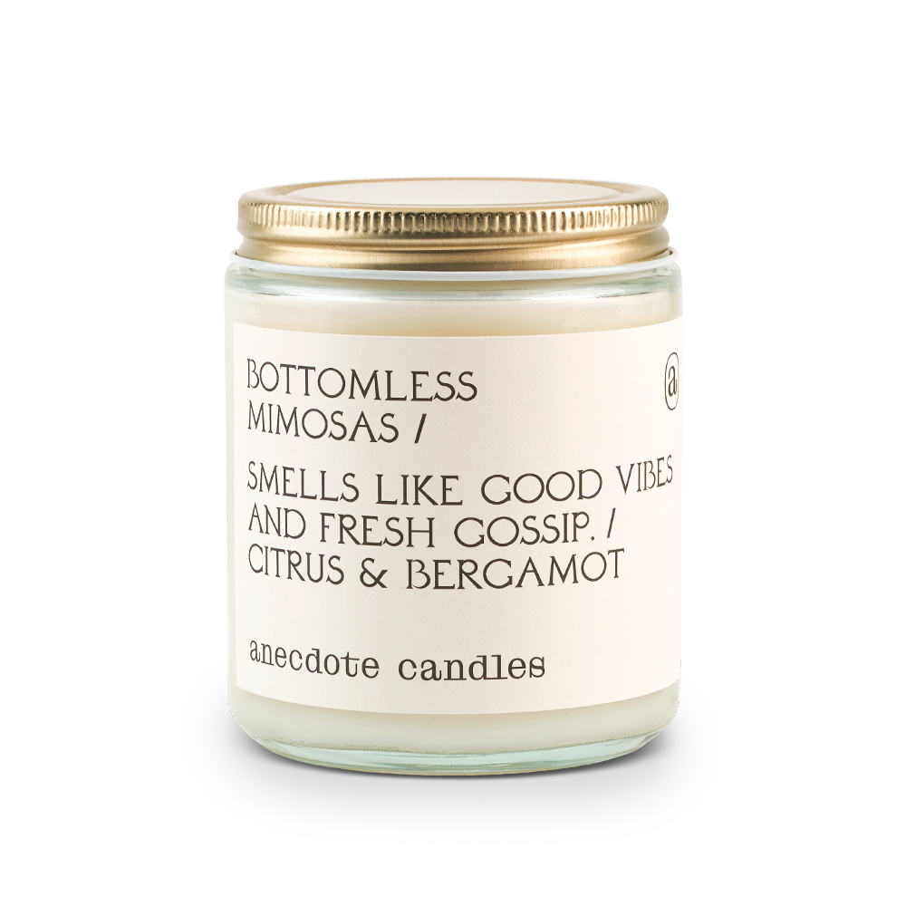 Bottomless Mimosas Anecdote Candles
