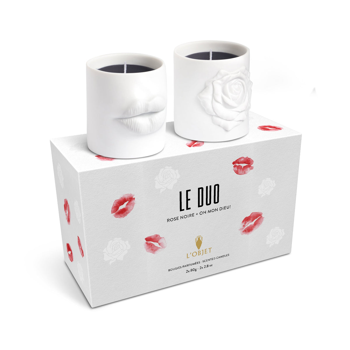 Le Duo Candle Set – Oh Mon Dieu! & Rose Noire by L'Objet