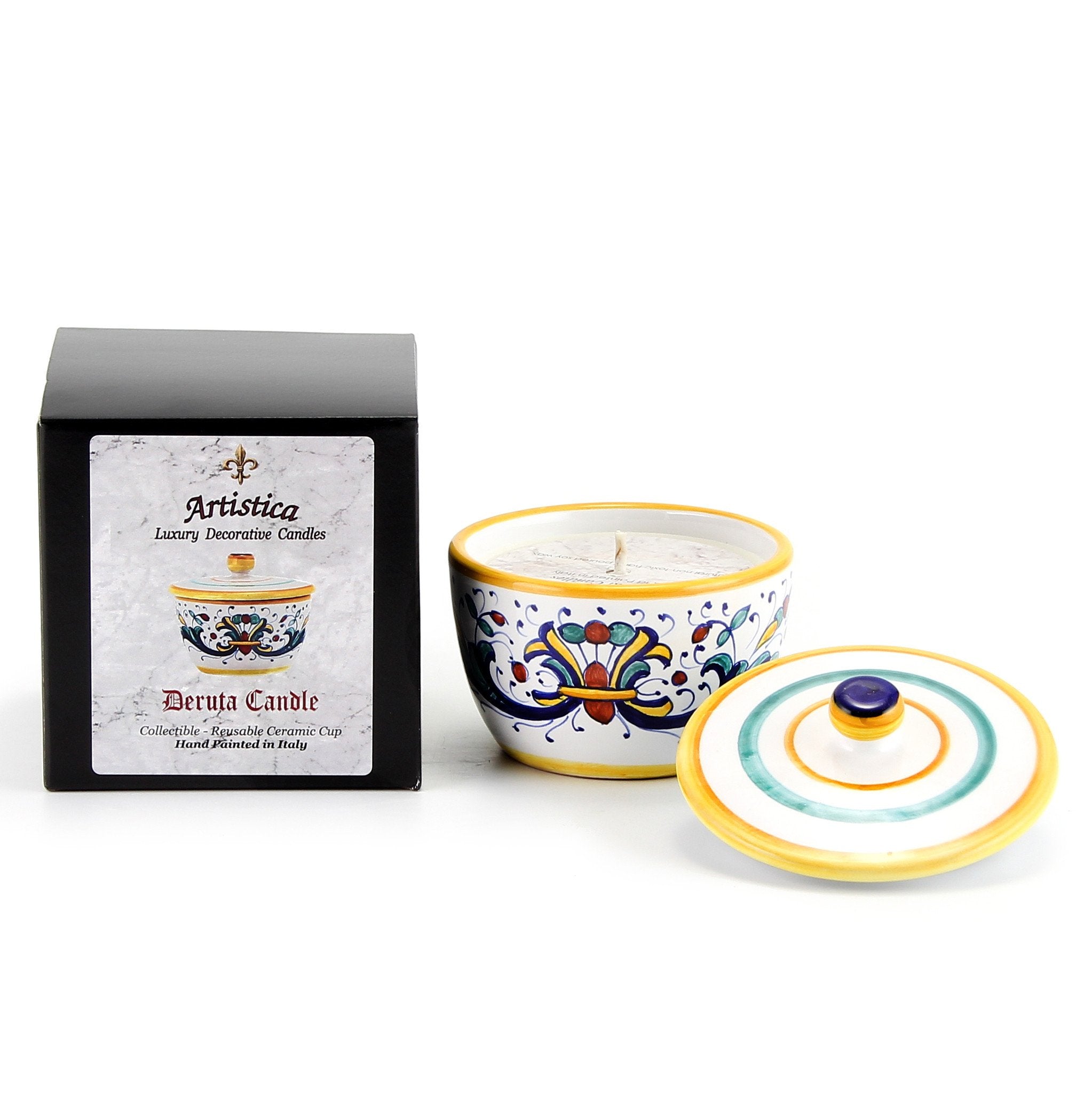 RICCO DERUTA DELUXE: Jar Candle with lid
