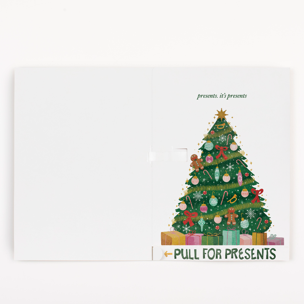 Endless Christmas Glitter and Sticker Surprise Card Joker Greeting
