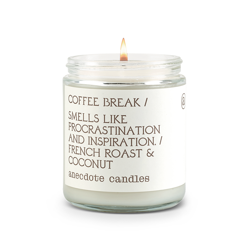 Coffee Break Anecdote Candles