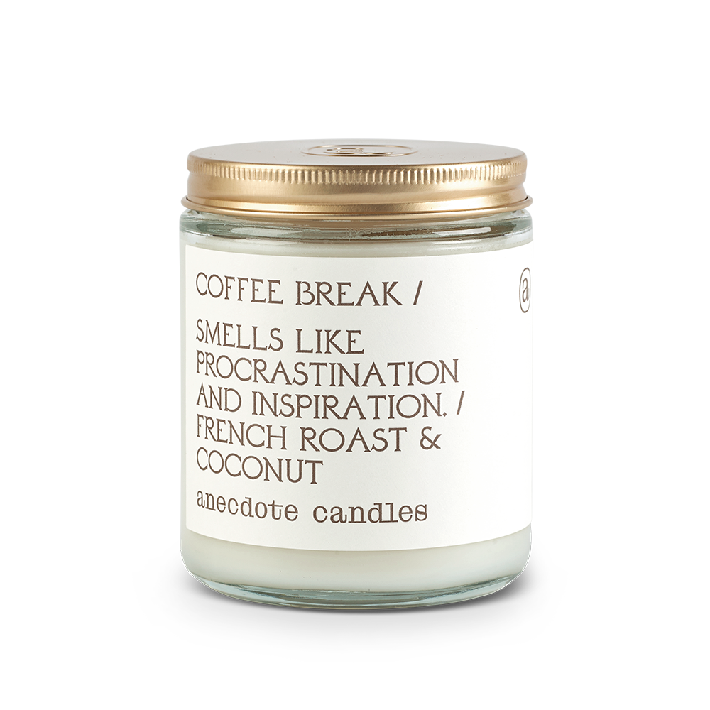 Coffee Break Anecdote Candles