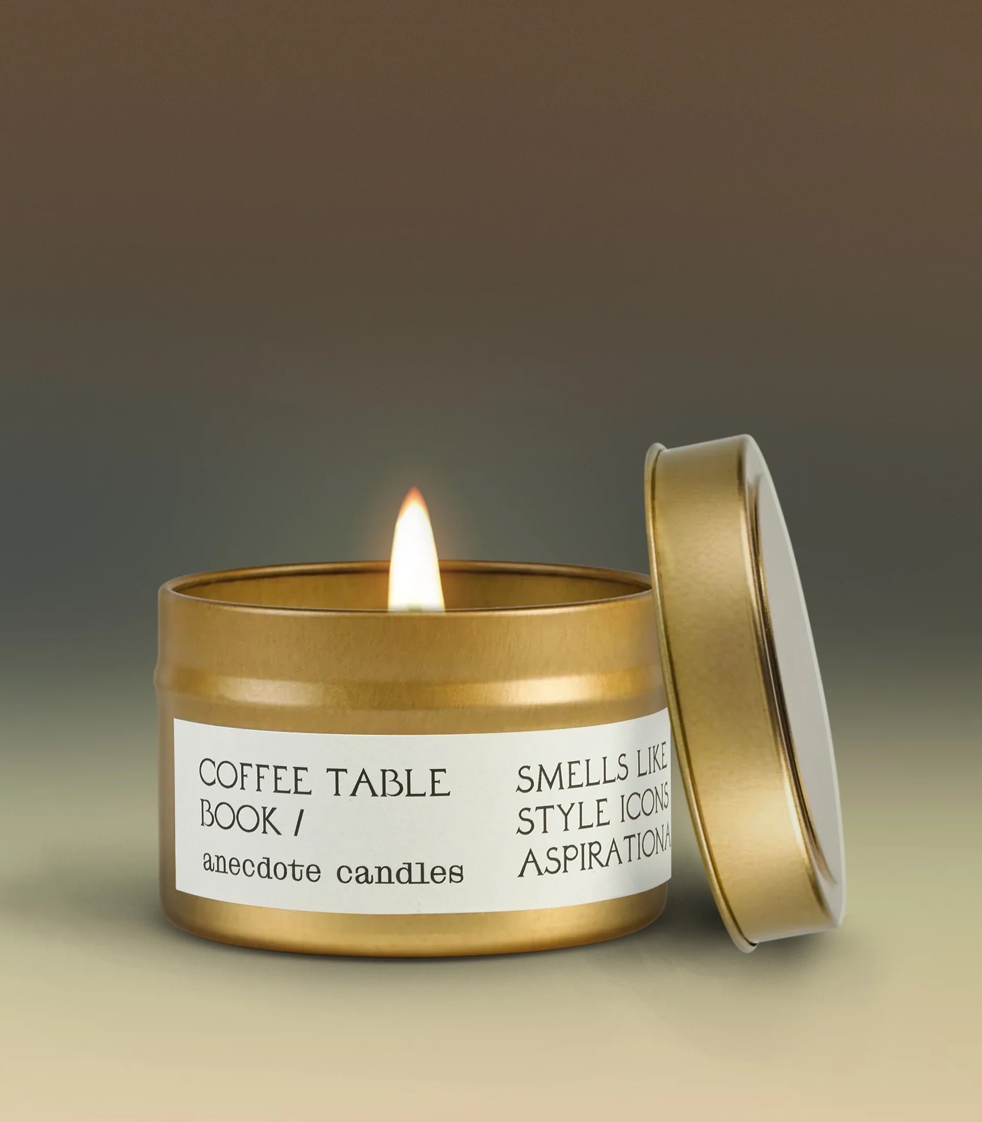 Coffee Table Book Anecdote Candles