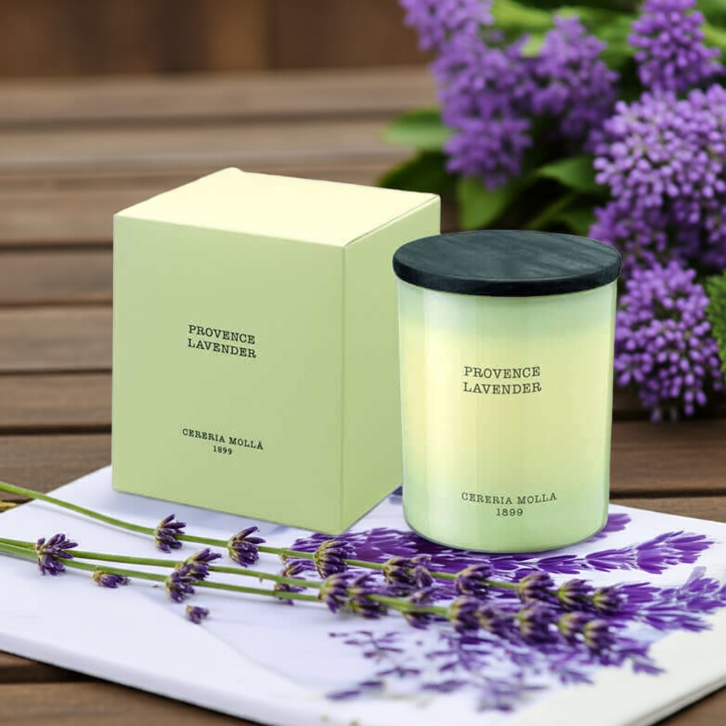 Cereria Molla - Provence Lavender Candle - 8 oz / 230 g - Coastous