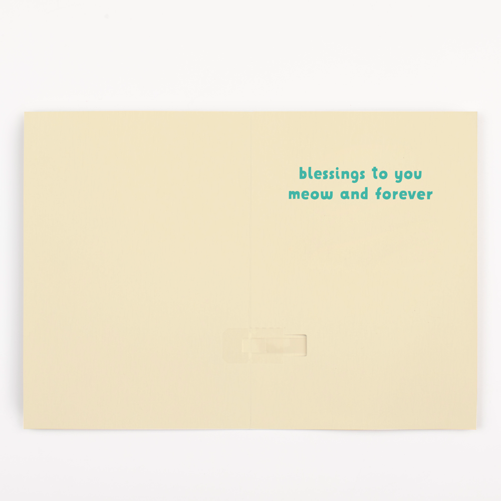 Endless Easter Card With Glitter Joker Greeting