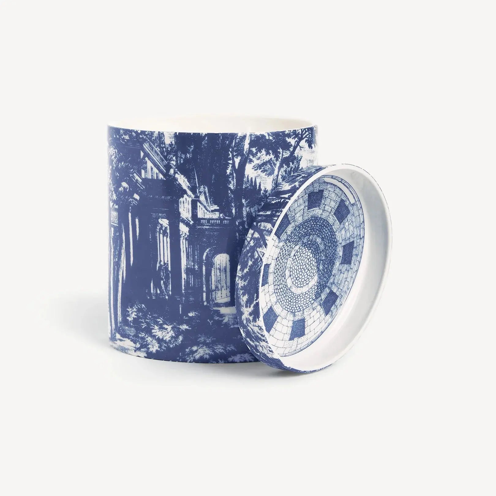 Fornasetti - NEL MENTRE Large scented candle - Giardino Settecentesco - Giardino Segreto Fragrance