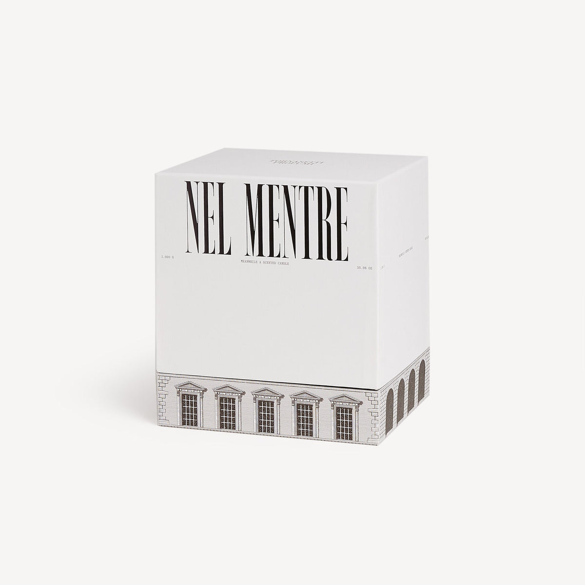 Fornasetti NEL MENTRE Large Candle – Architettura, Immaginazione