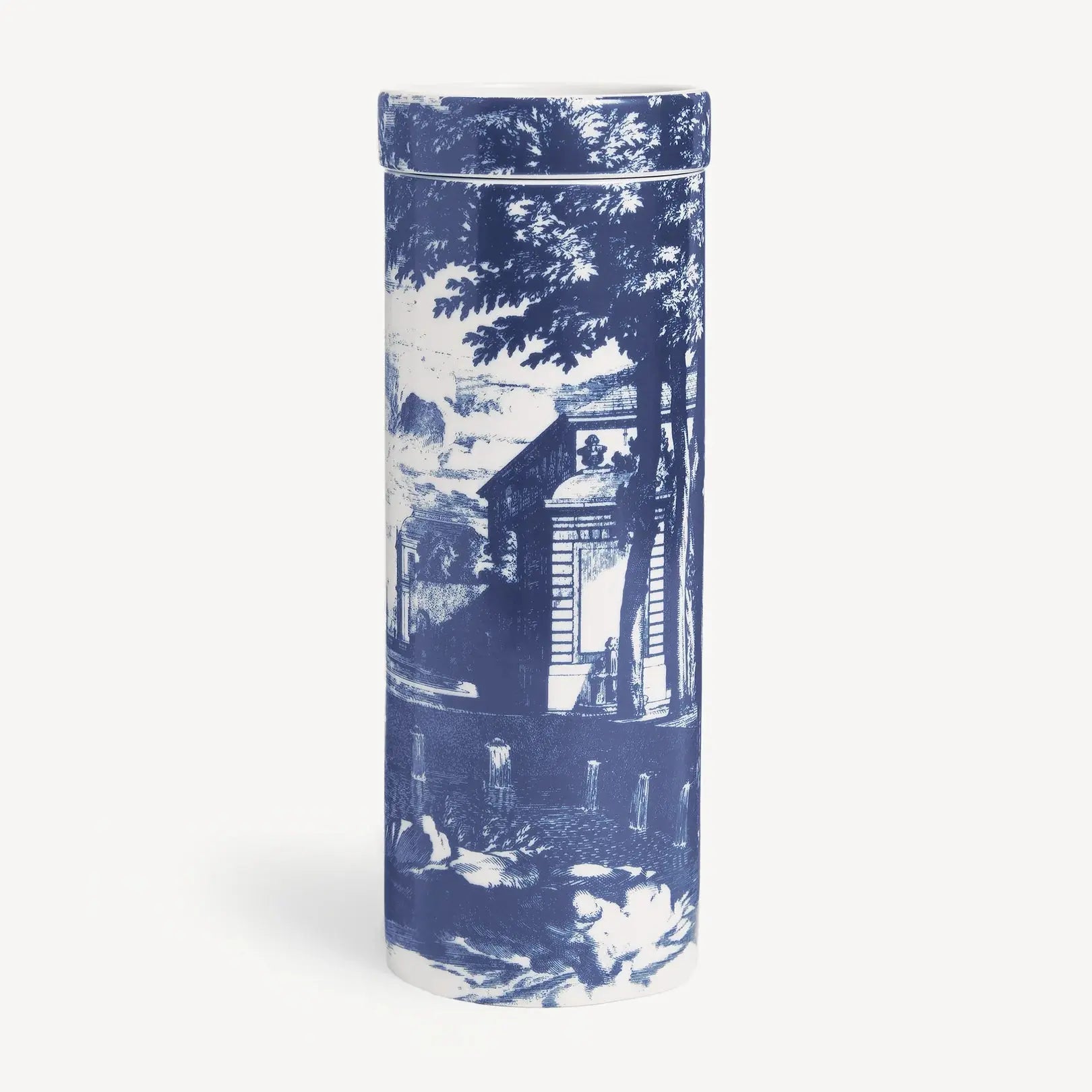 Fornasetti - NEL MENTRE Tall scented Candle - Giardino Settecentesco - Giardino Segreto Fragrance
