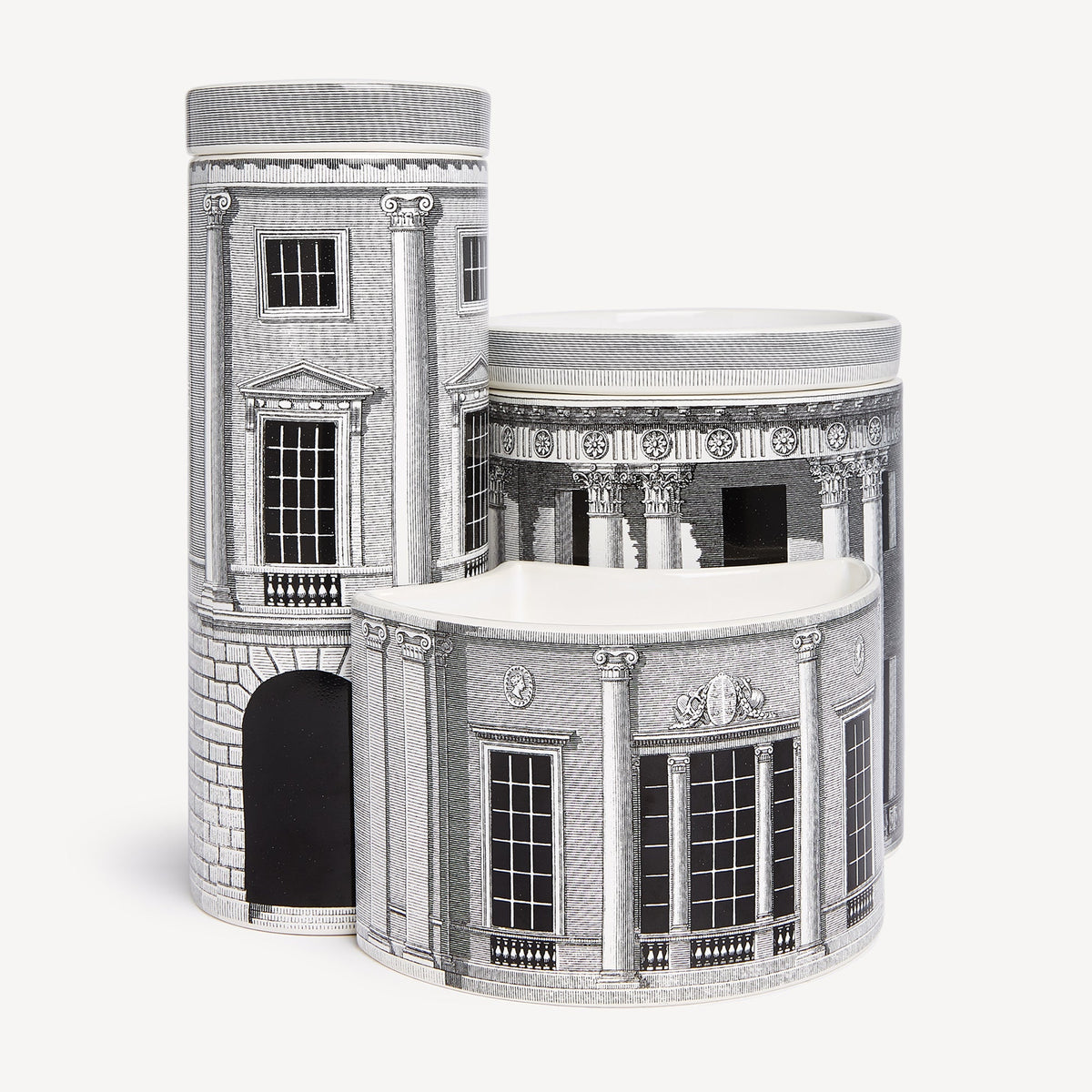 Fornasetti NEL MENTRE Set of 3 Candles – Architettura, Immaginazione
