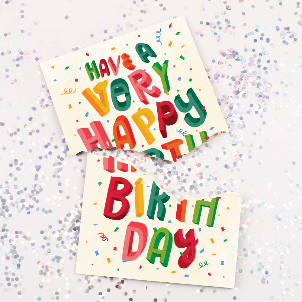 Endless Birthday Farts Card with Glitter Joker Greeting