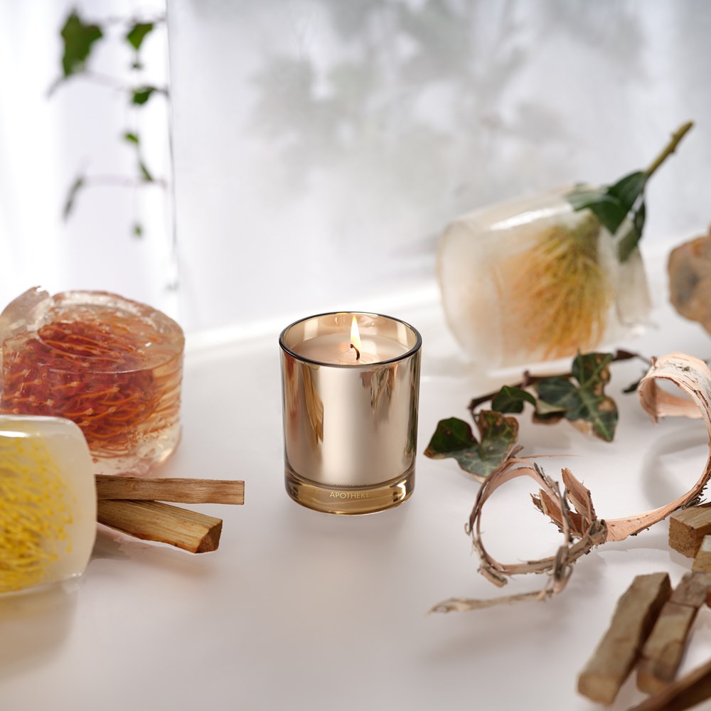 Firewood Petite Candle APOTHEKE