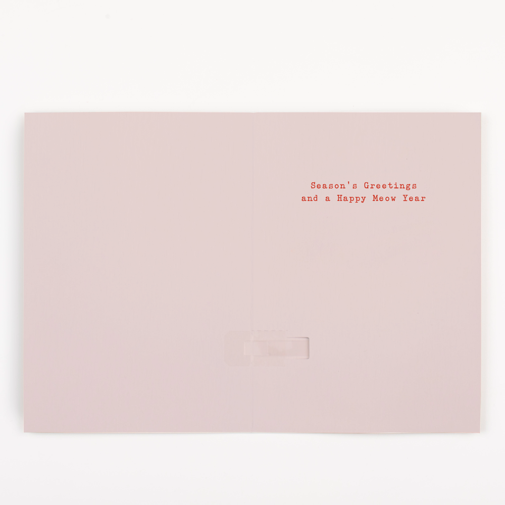 Endless Happy Holidays Card with Glitter