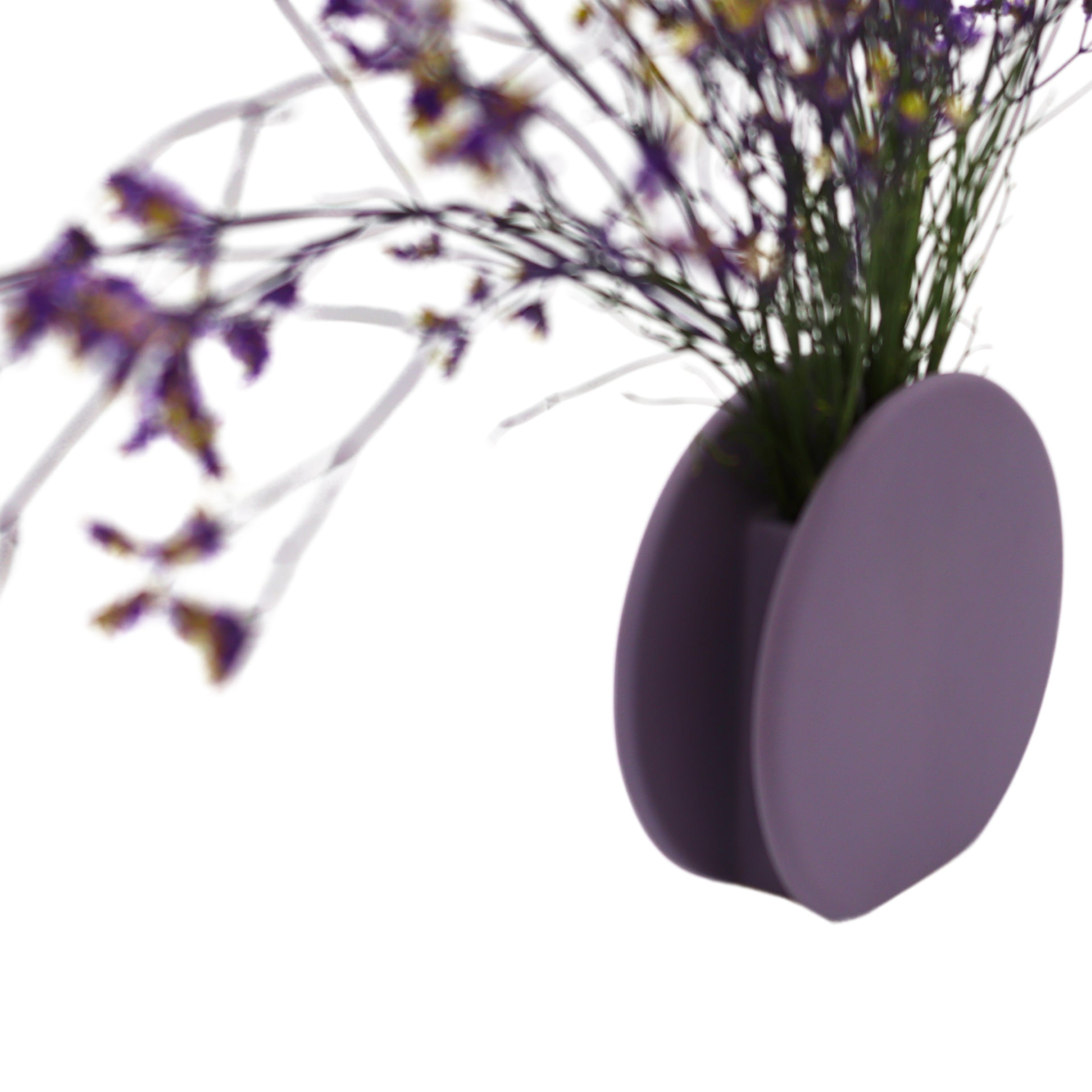 Lavender Macaroon Ceramic Vase - Pair Ro'Table