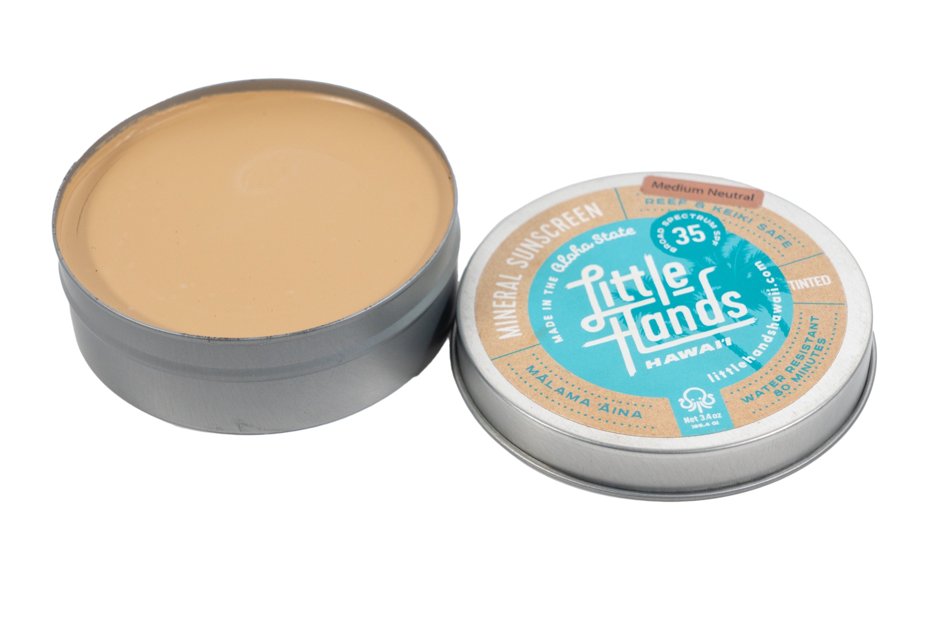 Body & Face Mineral Sunscreen Little Hands Hawaii