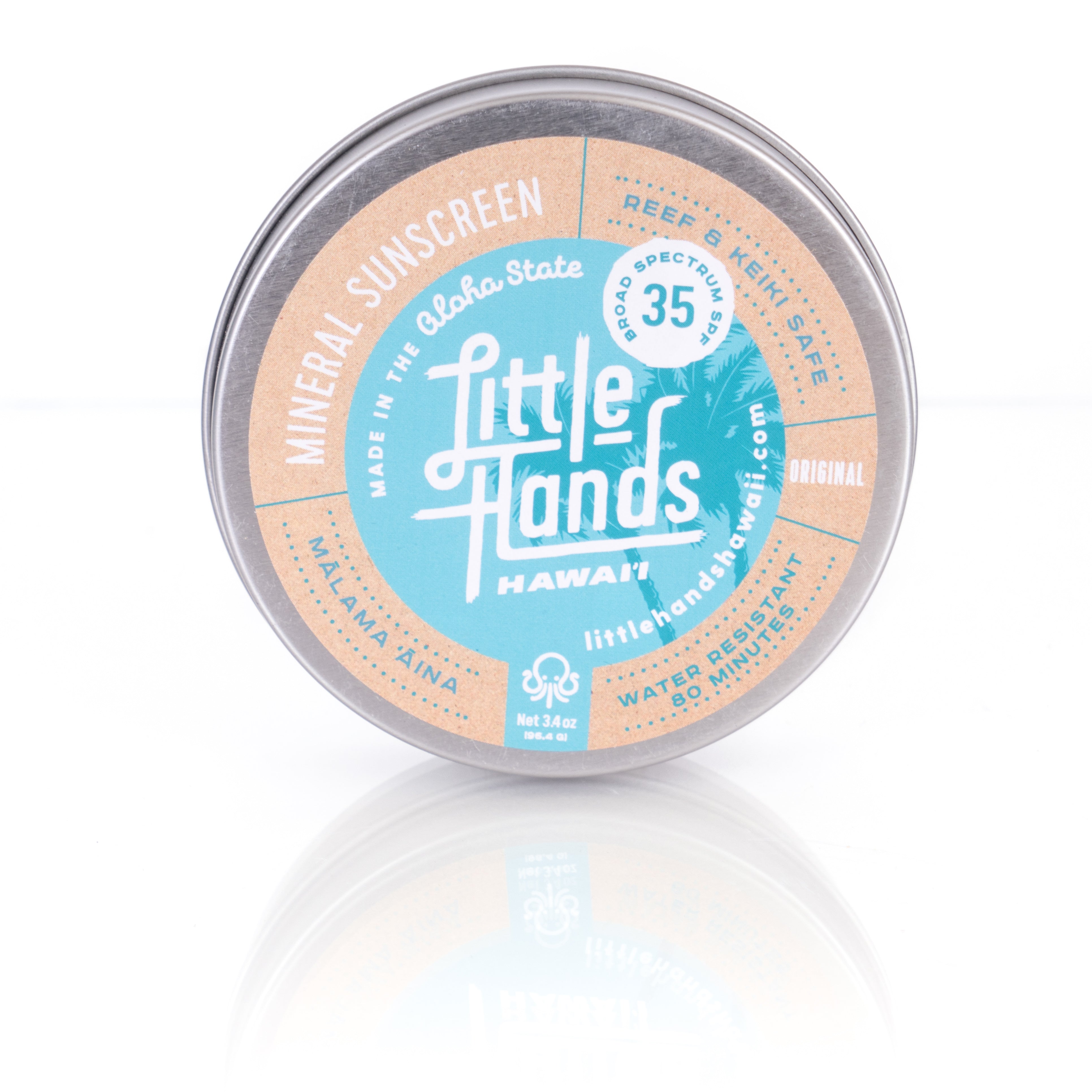 Body & Face Mineral Sunscreen Little Hands Hawaii