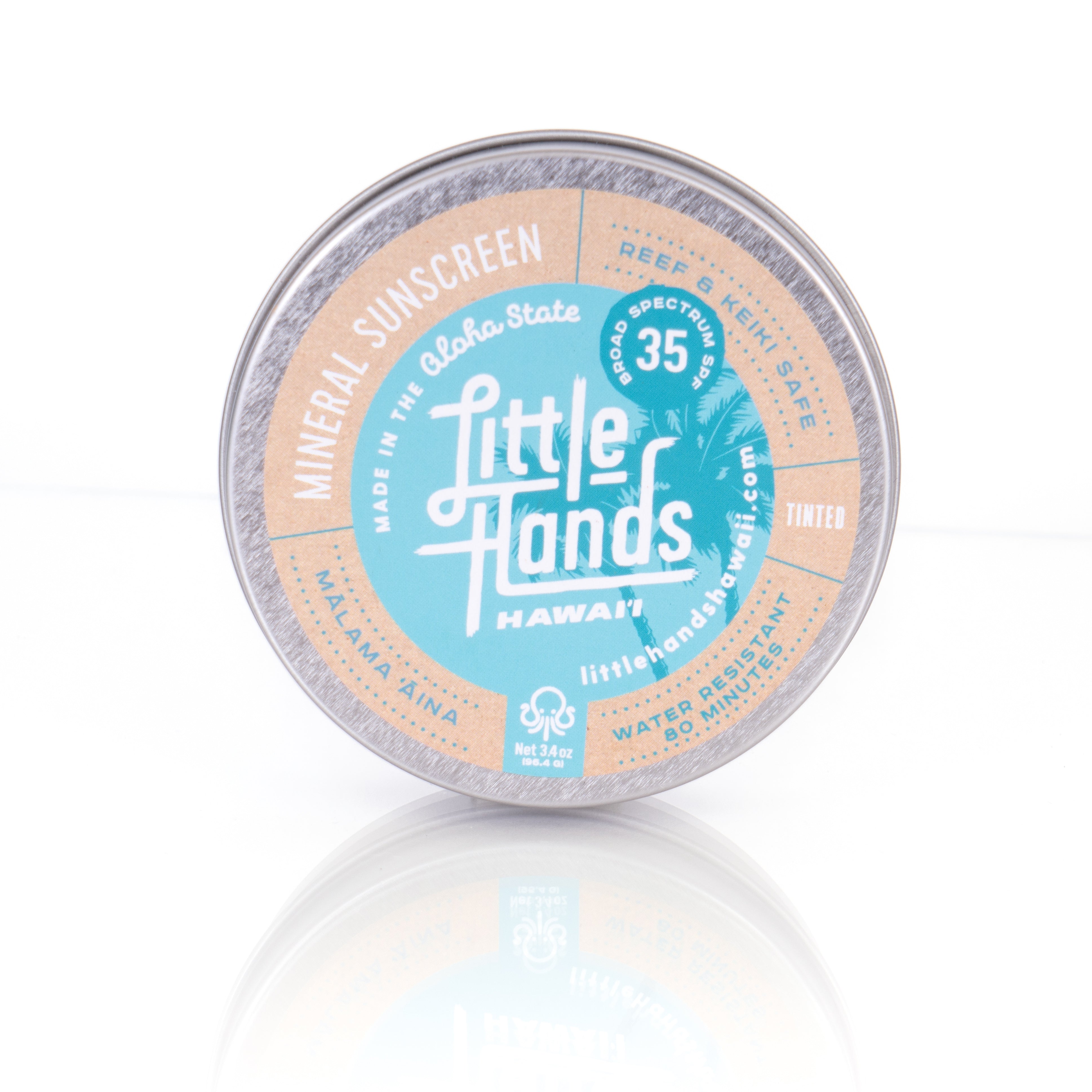 Body & Face Mineral Sunscreen Little Hands Hawaii