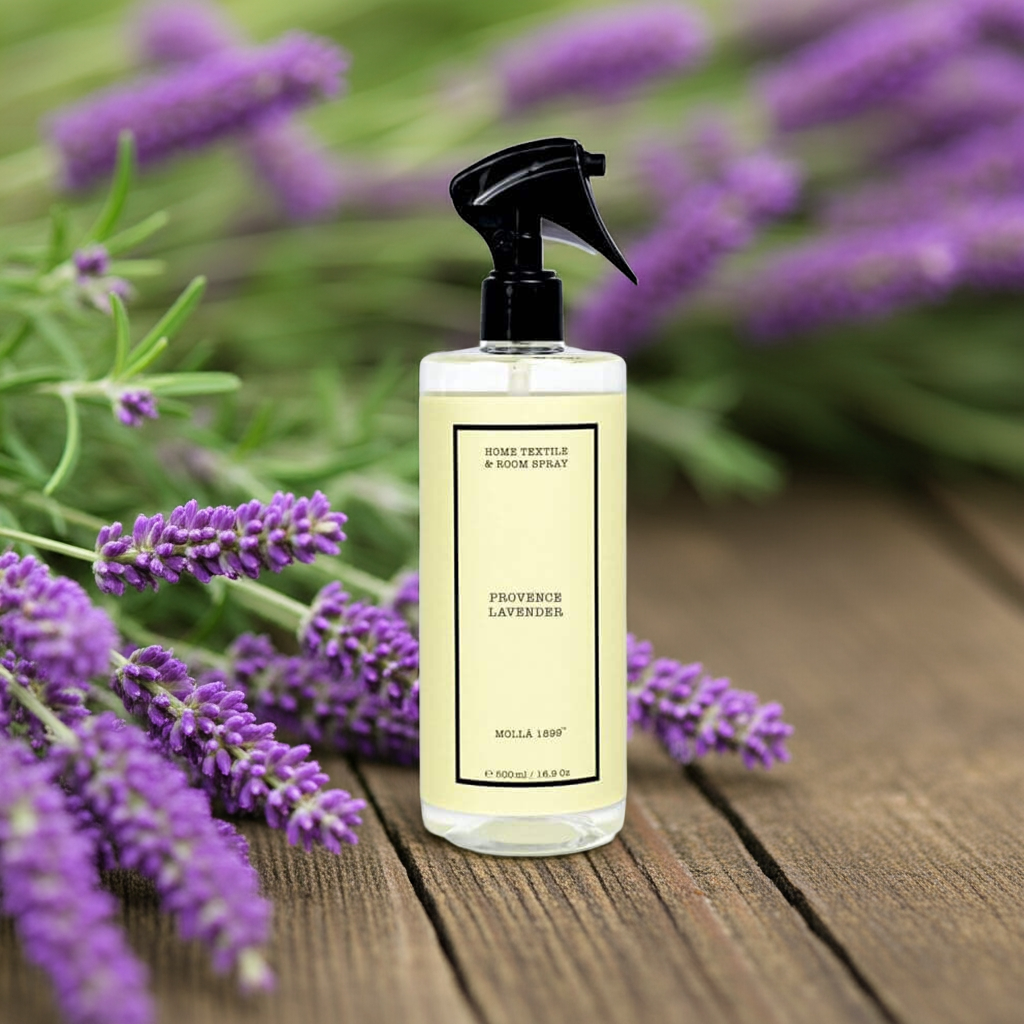 Cereria Molla - Premium Home & Textile Spray - Transparent 16.9 fl oz / 500 ml - - Coastous