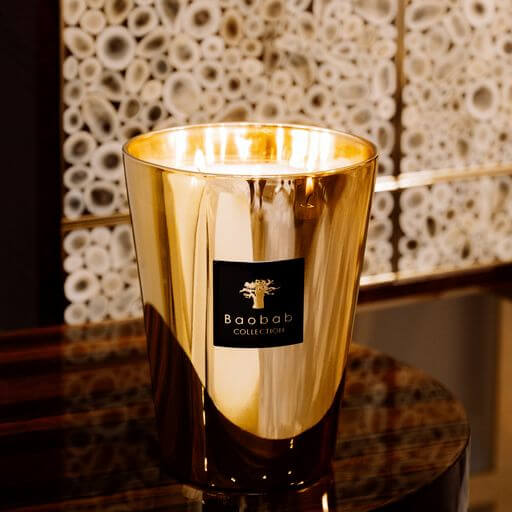 Baobab Collection - Candle Les Exclusives Aurum - Precious Jasmine-Divine Musk - MAX10 - Coastous